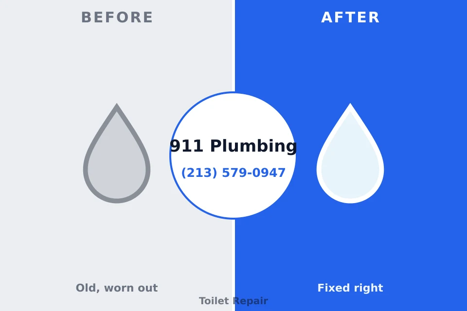 Before and after: plumbing repair Fort Denaud, FL